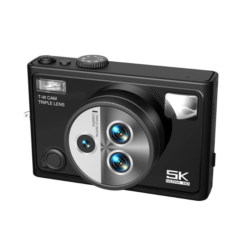 F3B 1300MA Big capacity Battery 3 Lens 13MP 2.8"IPS Screen 12x Optical Zoom Camera Thumbnail 5