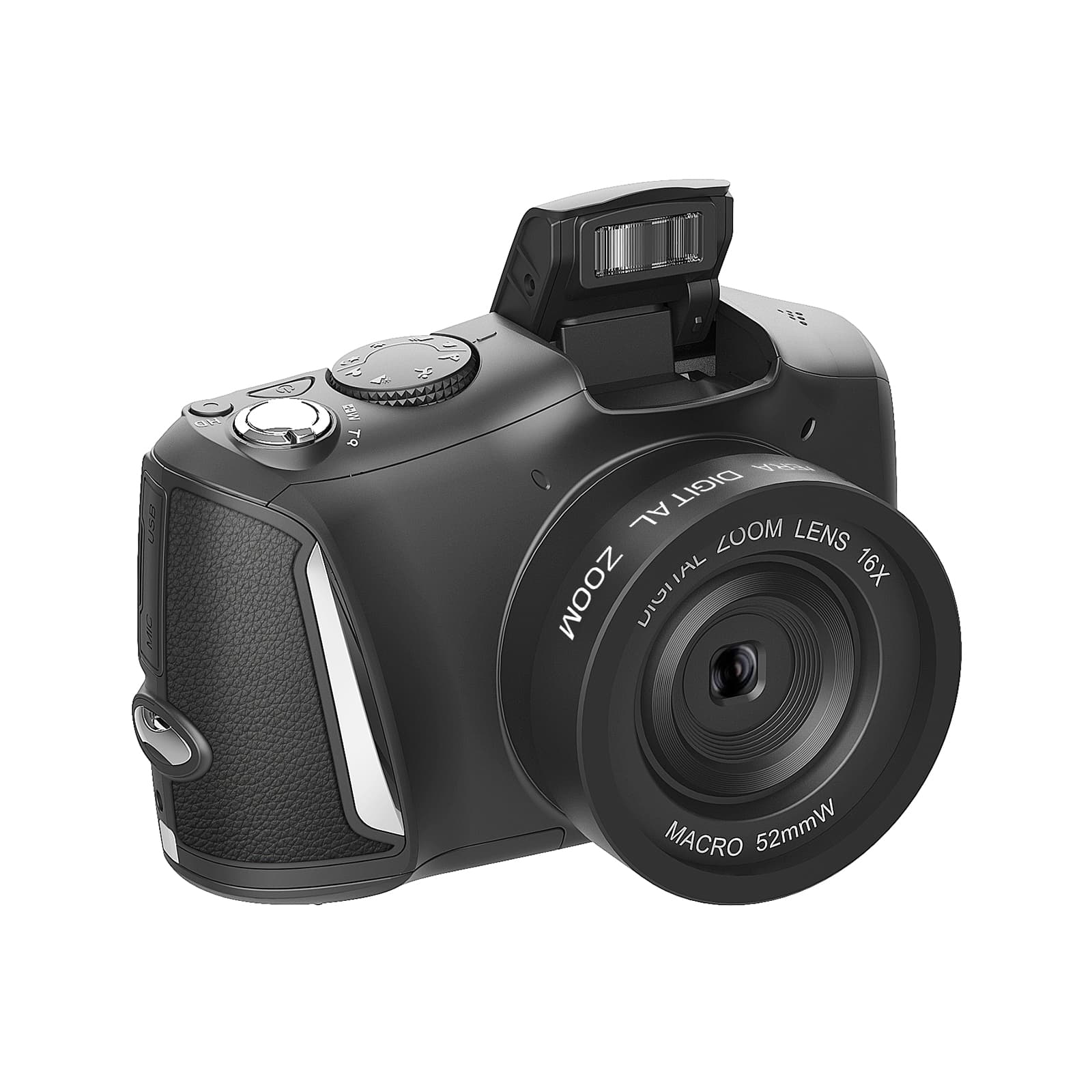 48MP 4K/60FPS 16X Digital Camera  with 3.0 Inch Large Screen Thumbnail 8