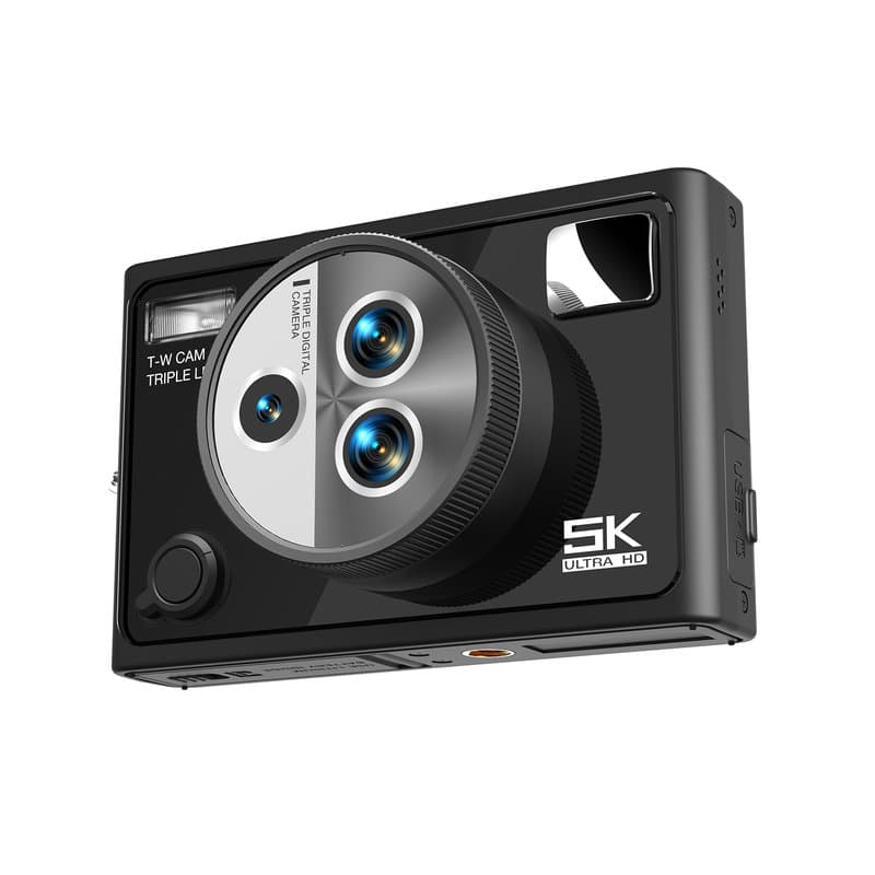 F3B 1300MA Big capacity Battery 3 Lens 13MP 2.8"IPS Screen 12x Optical Zoom Camera Thumbnail 16