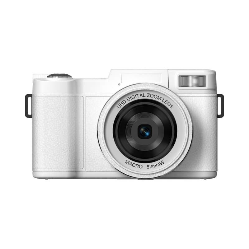 CD-R2H 64MP 4K Digital Zoom Camera with 180° Flipping Screen and Remote Control