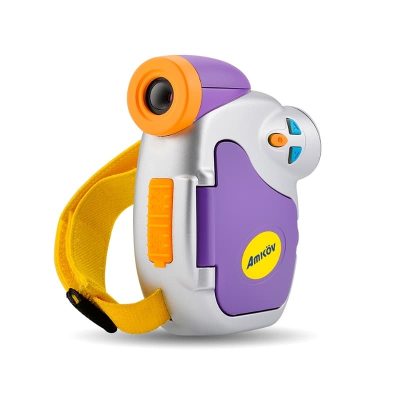 1080P Cute Purple Video Camera for Kids