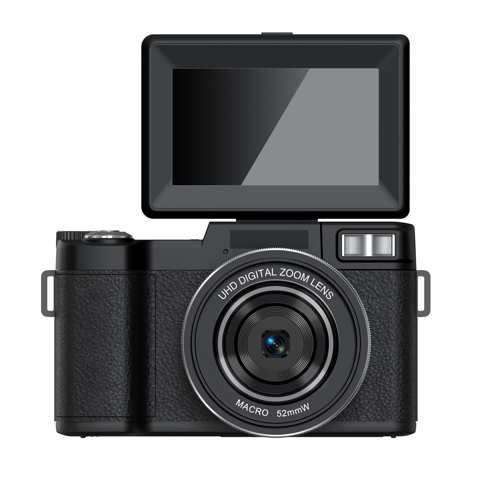 CD-R2H 64MP 4K Digital Zoom Camera  with 180° Flipping Screen and Remote Control