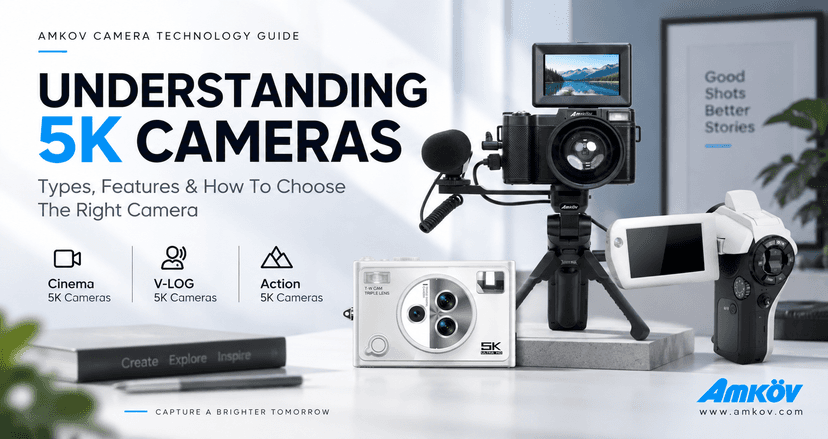 Best 5K Camera Guide: Types, Features & 4K vs 5K Comparison