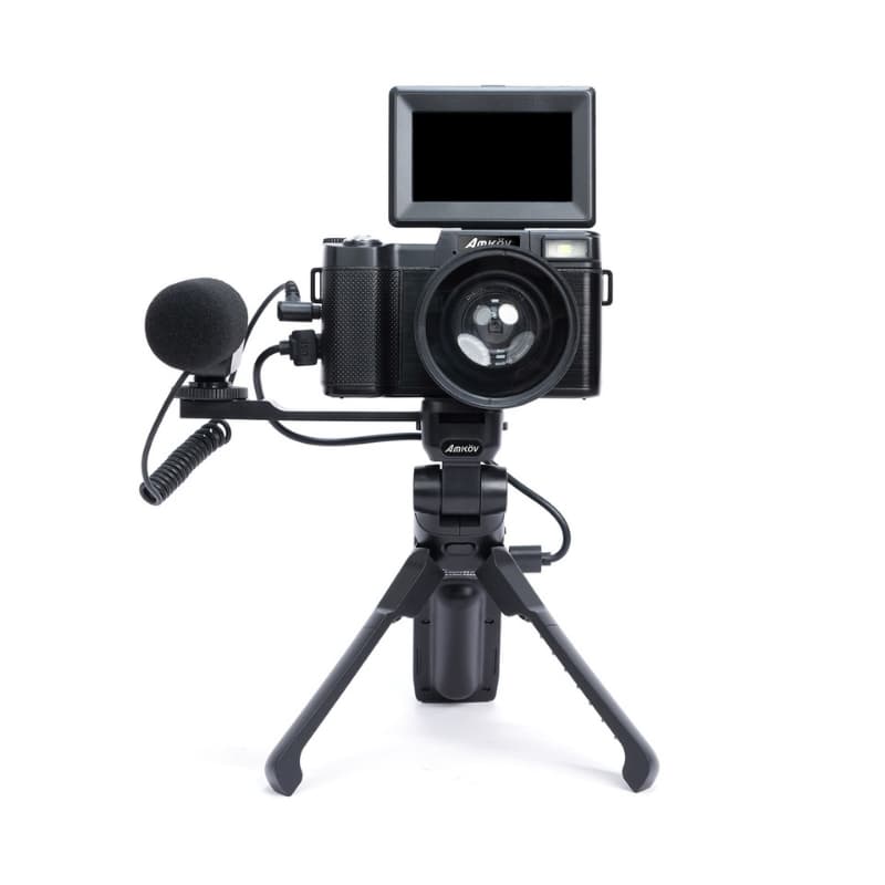 CD-V01 64MP 5K 16X Digital VLOG Camera with Remote Control