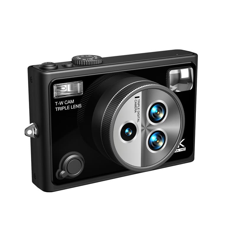 F3B 1300MA Big capacity Battery 3 Lens 13MP 2.8"IPS Screen 12x Optical Zoom Camera Thumbnail 18