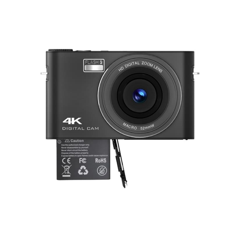 CD-R4 64MP 4K Digital WiFi Camera with 3.0" Touch Screen and Music Player Thumbnail 2
