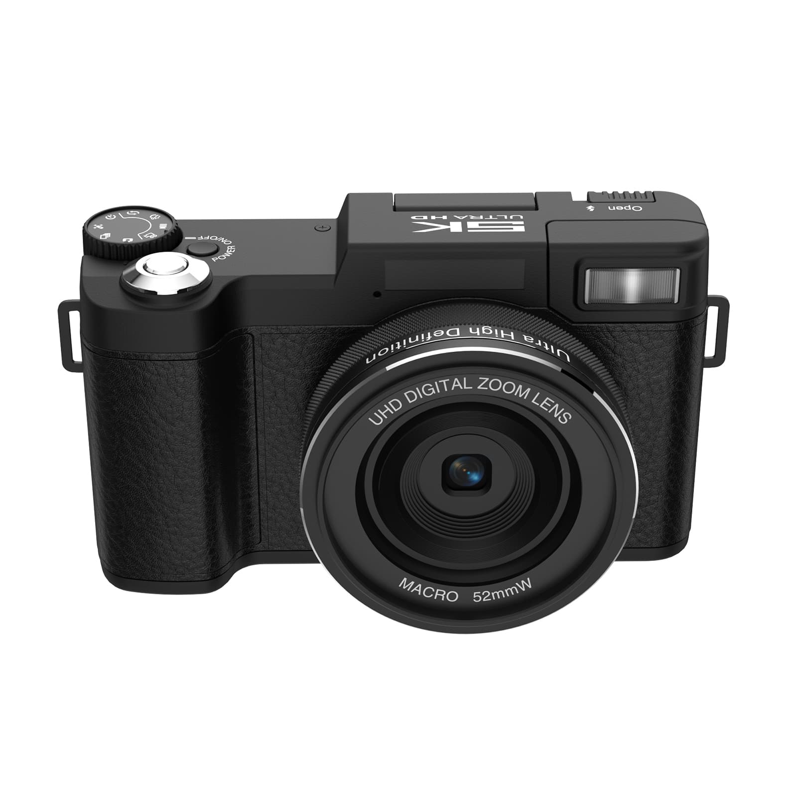 CD-R2H 64MP 4K Digital Zoom Camera  with 180° Flipping Screen and Remote Control Thumbnail 6