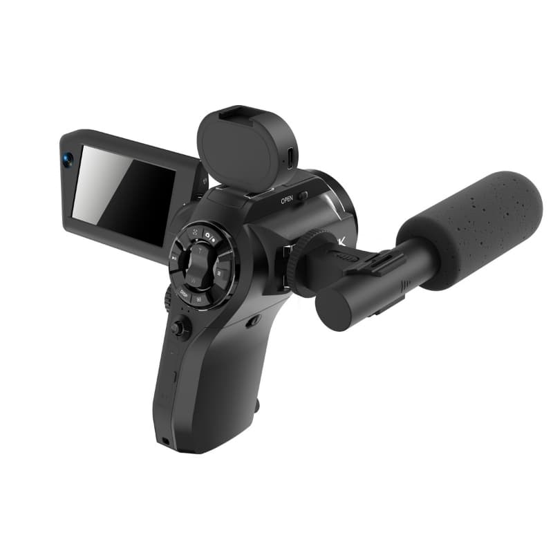 V02 8X optical zoom PIP shooting vlog camera 5K dual lens flipping screen with WIFI Thumbnail 8