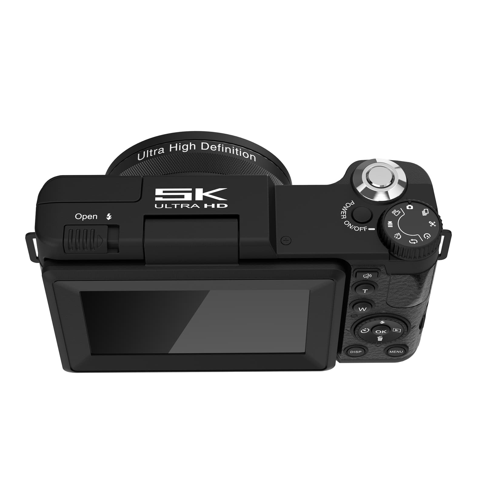CD-R2H 64MP 4K Digital Zoom Camera  with 180° Flipping Screen and Remote Control Thumbnail 4