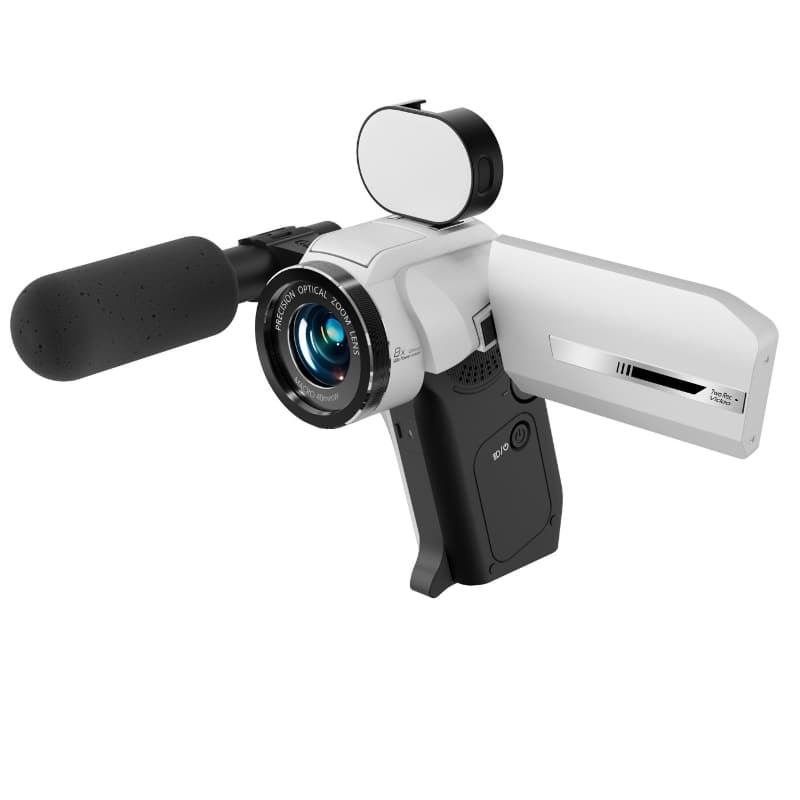 V02 8X optical zoom PIP shooting vlog camera 5K dual lens flipping screen with WIFI Thumbnail 1